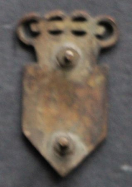 DKW Auto-Union emblem 1938 brass (6776)